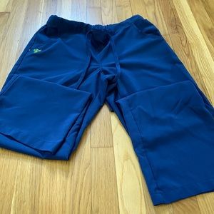 Navy blue scrub pant
